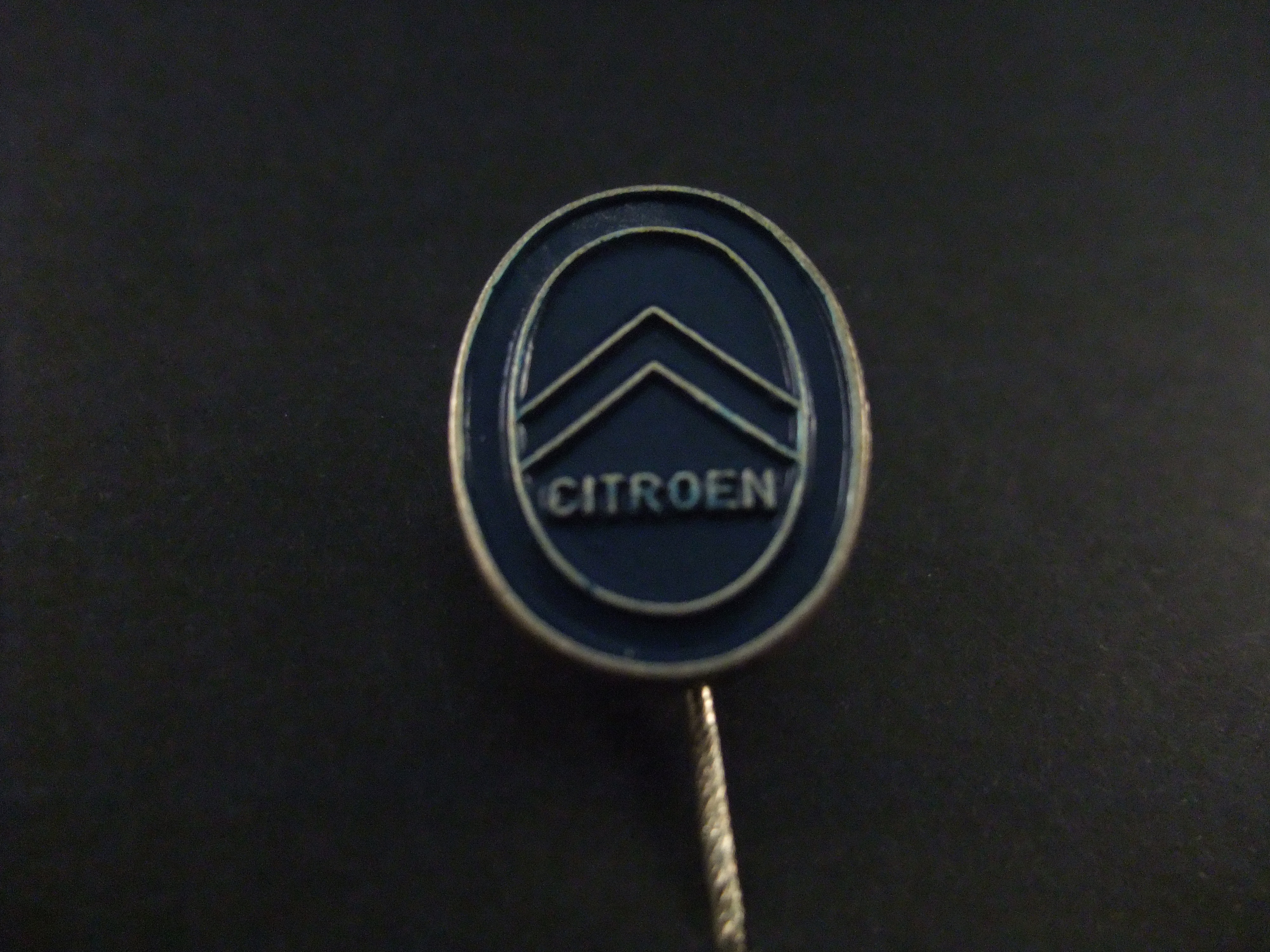 Citroën Frans automerk logo blauw